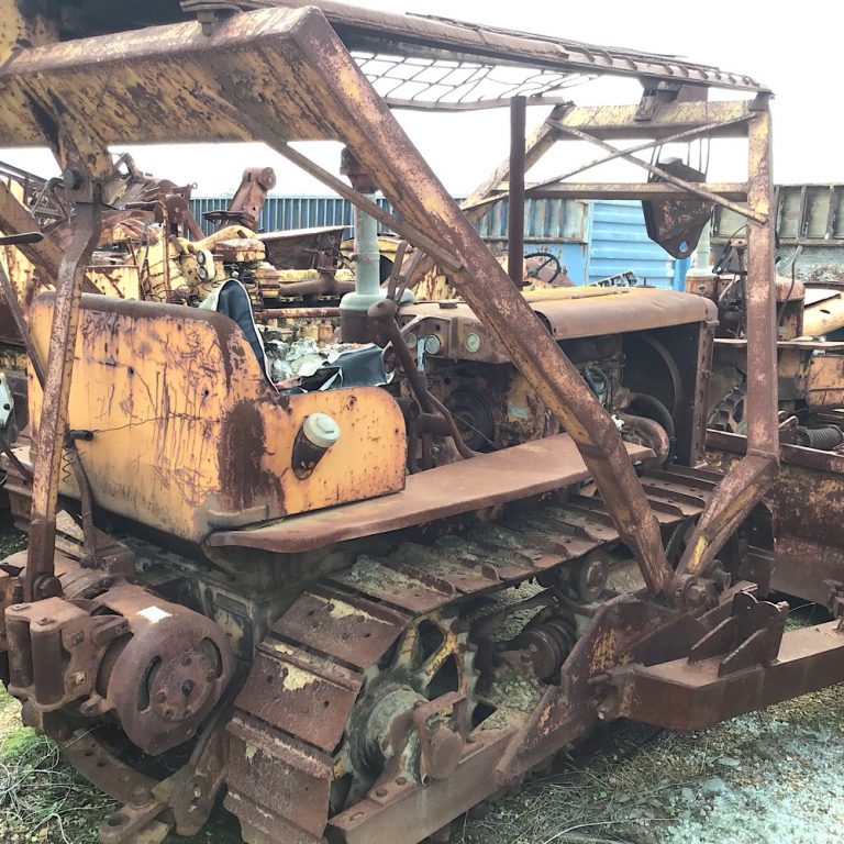 Antique v2 fiat tractor-dozer for sale