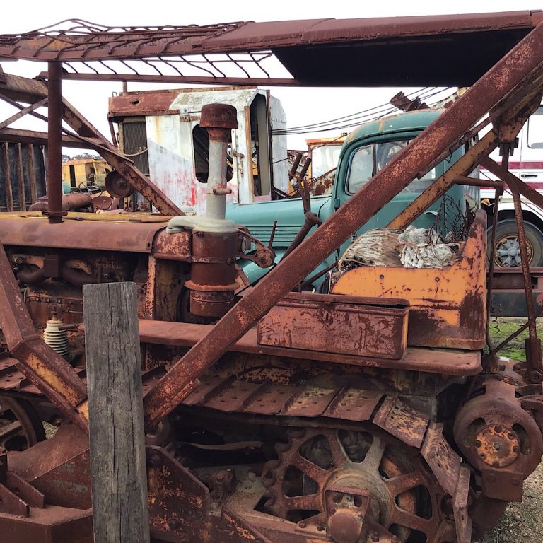 Antique v2 fiat tractor-dozer for sale3