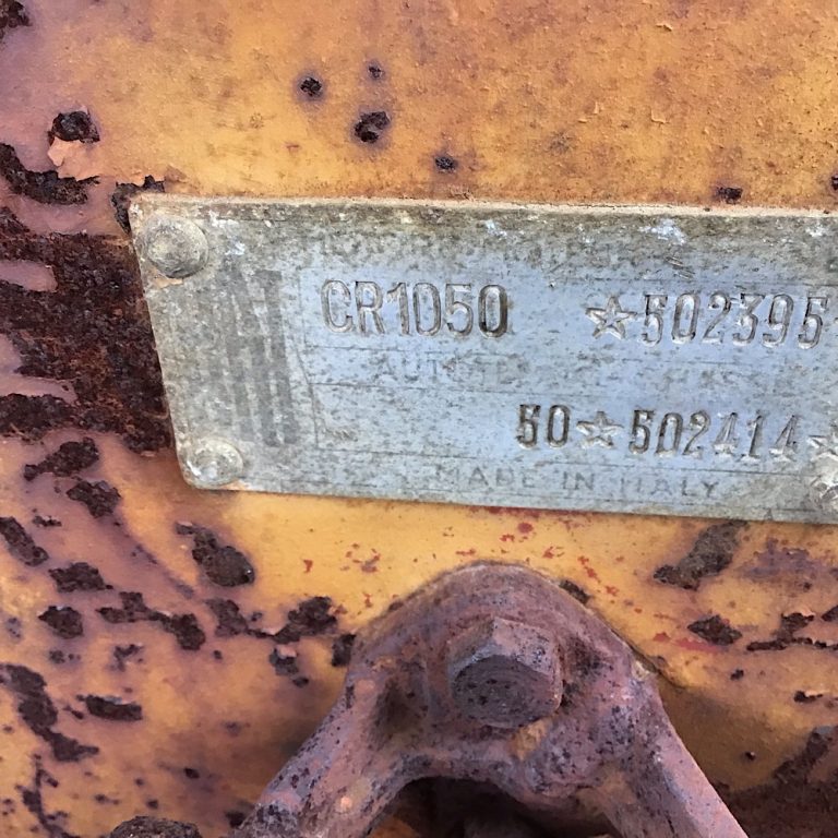 Antique v2 fiat tractor-dozer for sale7