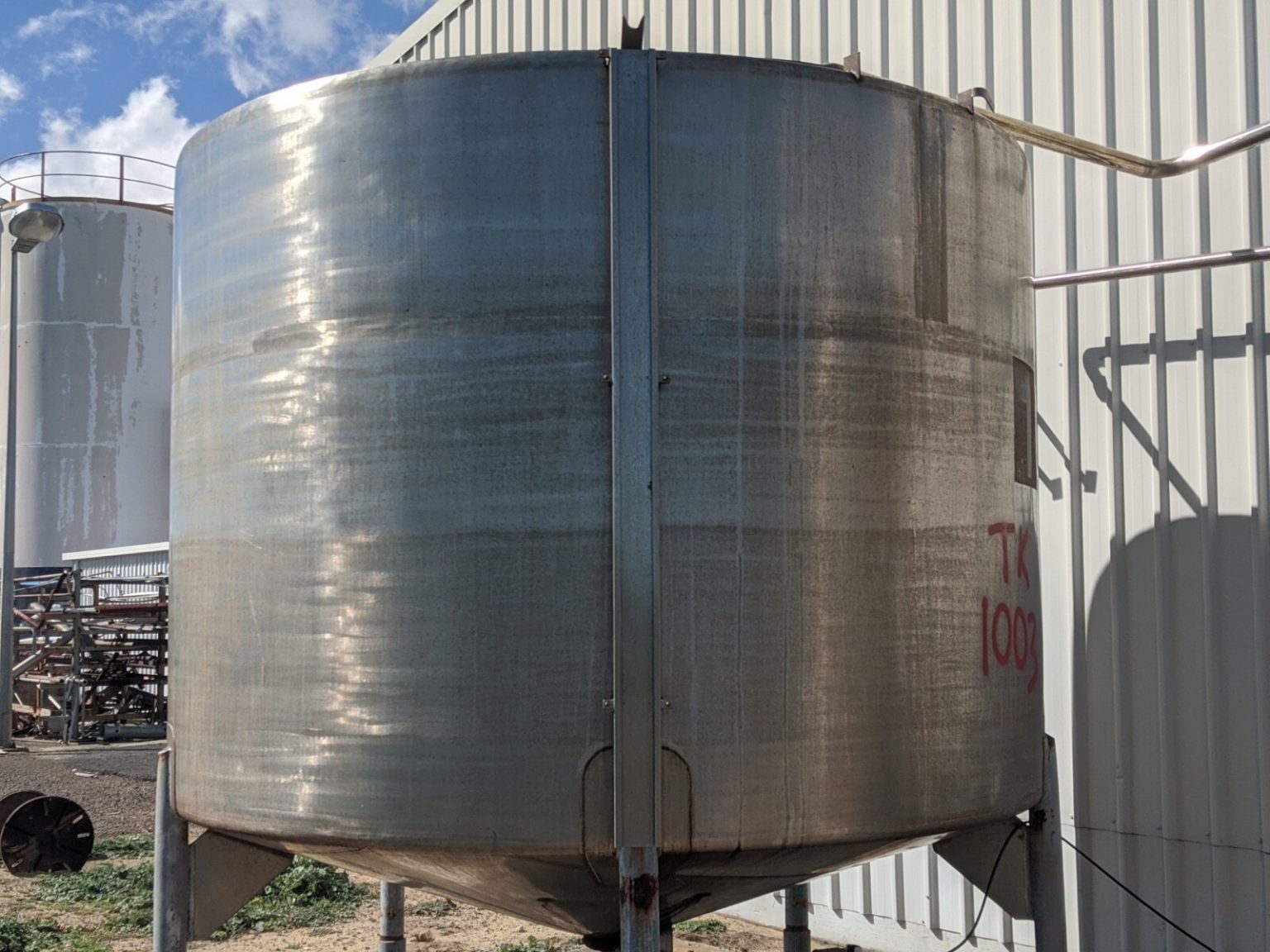 Used Stainless Steel Tank for sale Mine Graveyard