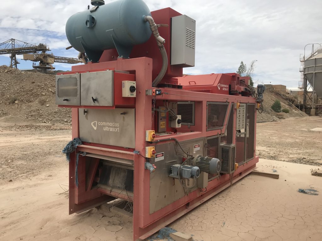 TOMRA Ore sorter for sale - Mine Graveyard