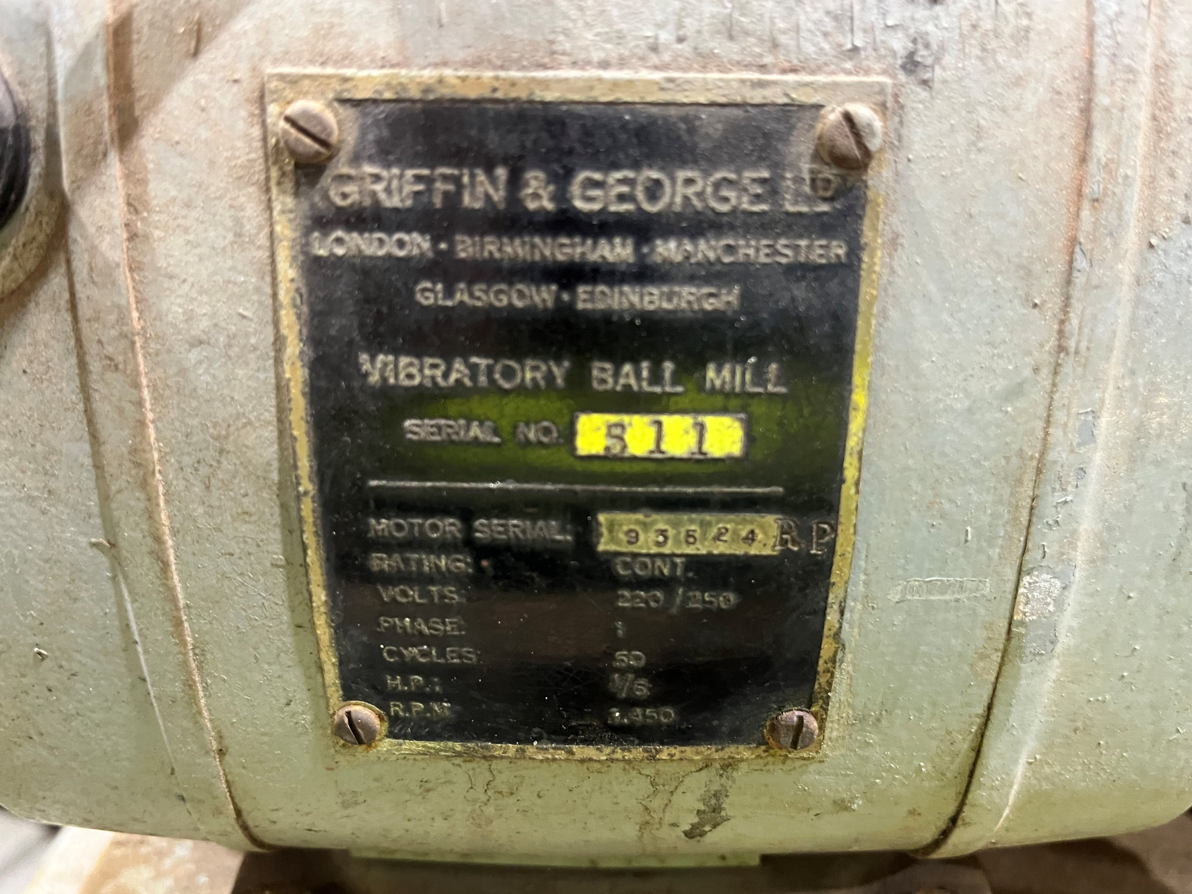 VIBRATORY BALL MILL FOR SALE 0.3