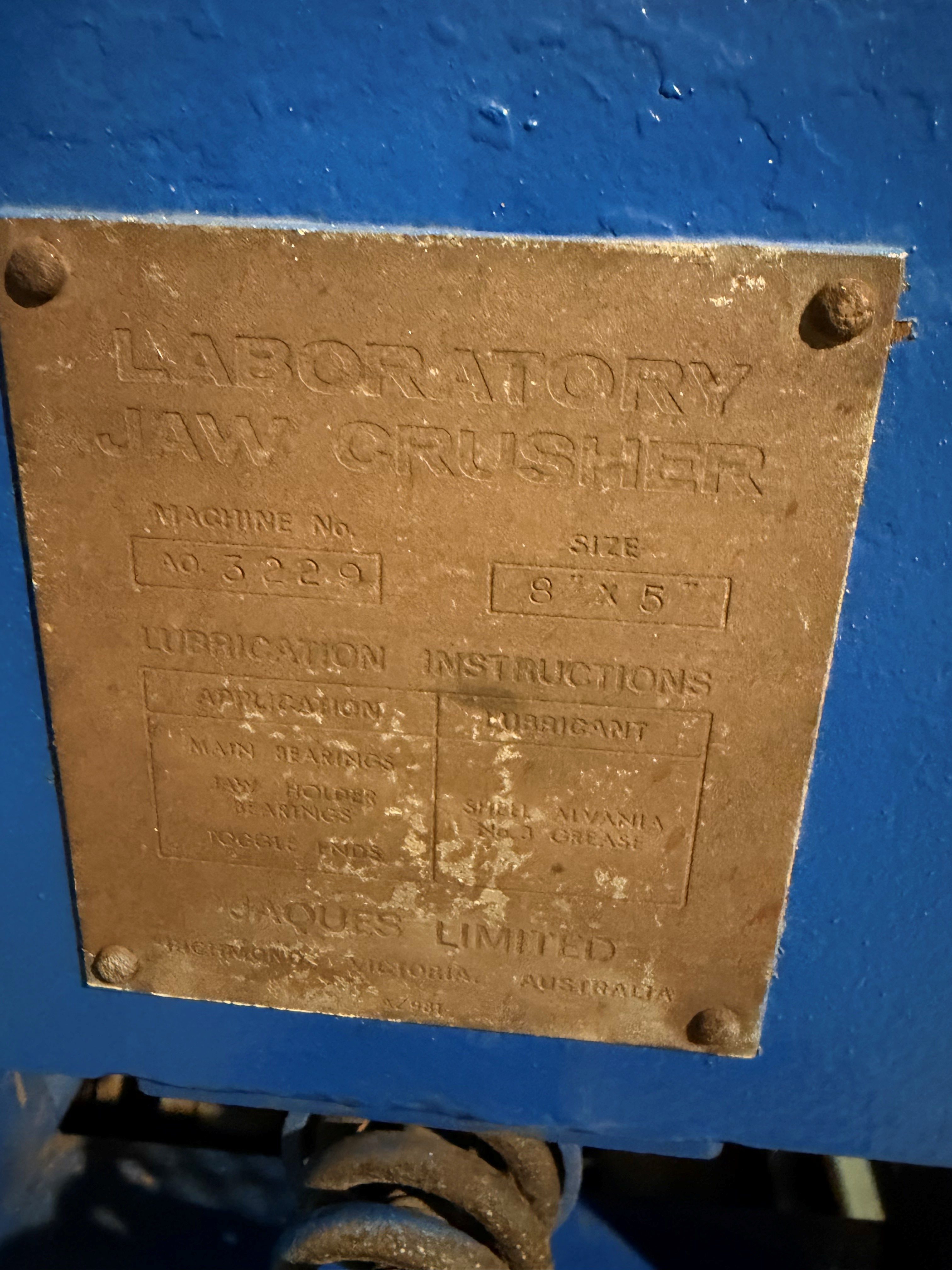 LAB JAW CRUSHER FOR SALE 0.4